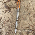 titanium tent pegs camping rustless titanium tent pegs